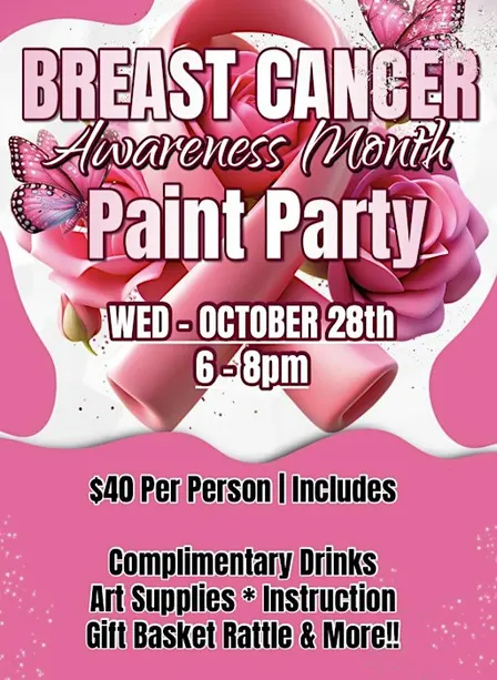 Pink Paint Party (Breast Cancer Awareness)