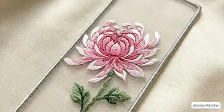 Silk Embroidery Workshop for Beginners, London W5 — Double-Sided Bookmark
