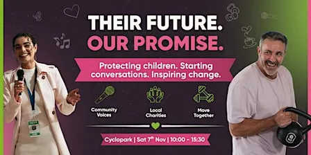 Their Future. Our Promise | Cyclopark Charity X Blake's Pink Promise
