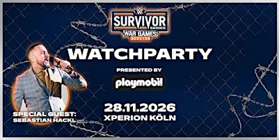 WWE Survivor Series Watchparty presented by PLAYMOBIL