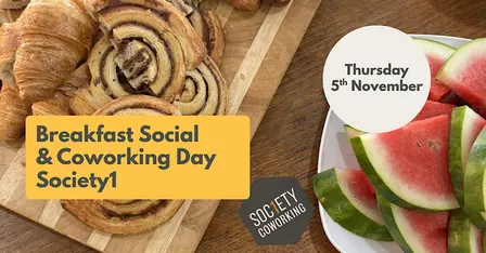 Breakfast Social and Coworking Day: November