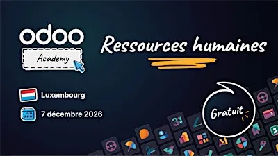 Odoo Academy Ressources Humaines - Luxembourg