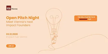 Open Pitch Night: Meet Vienna’s Next Impact Founders