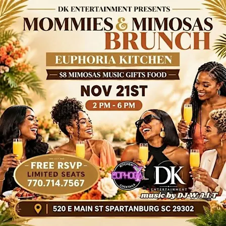 MOMMIES AND MIMOSAS BRUNCH