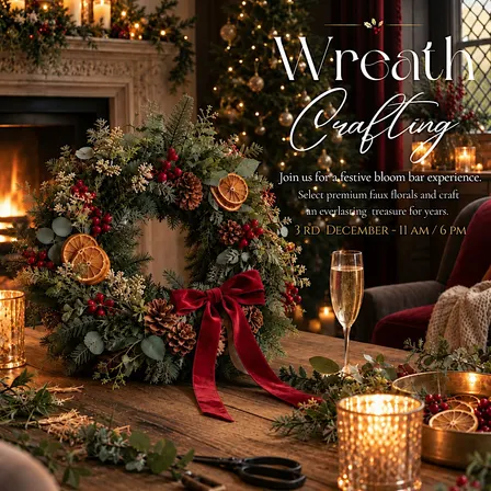 Christmas Wreath Making at Manor House