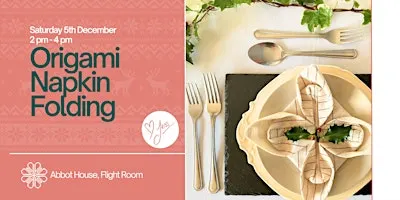 Origami With Jess - Festive Napkin Folding!