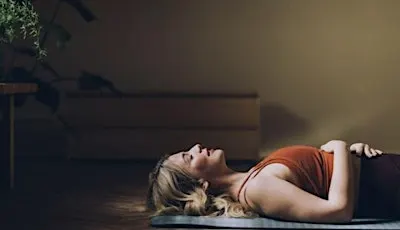 Yoga nidra deep relaxation sound journey breathwork meditation session ✨️