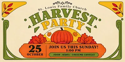 Harvest Party at St. Louis Family Church!