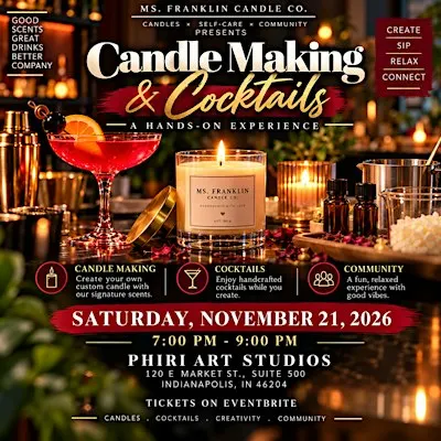 Candle Making & Cocktails