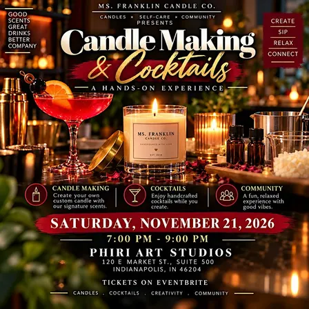Candle Making & Cocktails