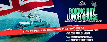 Cadman Cruises | Boxing Day Lunch Cruise | All Inclusive