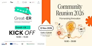 Kick-Off Great-ER e Community Reunion Almacube 2026