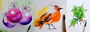 Illustrate your own Christmas Card Workshop - beginners welcome!