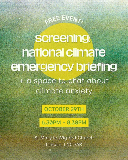 GNDR | National Emergency Briefing Screening & Climate anxiety forum