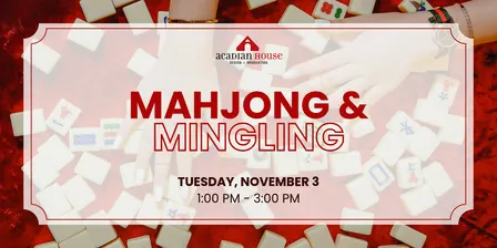 Mahjong & Mingling (1pm-3pm)