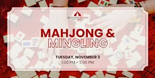 Mahjong & Mingling (1pm-3pm)
