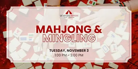 Mahjong & Mingling (1pm-3pm)