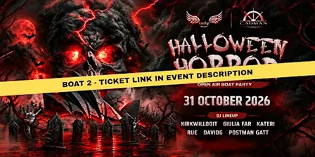 Boat Party | HALLOWEEN HORROR | Open Air Rooftop