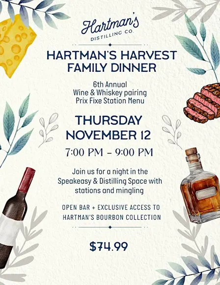 Hartman's Harvest 6th Annual Dinner