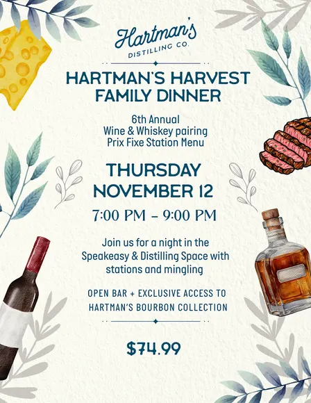 Hartman's Harvest 6th Annual Dinner
