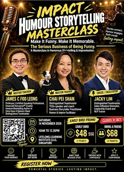 Impact Humour Storytelling Masterclass