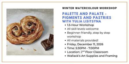 Palette and Palate - Pigments and Pastries with Yulia Lisitsyna
