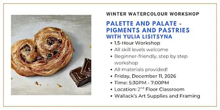 Palette and Palate - Pigments and Pastries with Yulia Lisitsyna