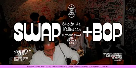 Swap + Bop - Clothing Swap And DJ Event