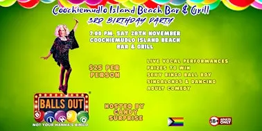 Balls OUT Bingo at Coochiemudlo Beach Bar and Grill