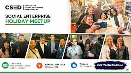 Ottawa Social Enterprise Meet Up (Holiday Edition!)