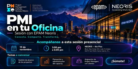 PMI en tu Oficina | EPAM - Neoris