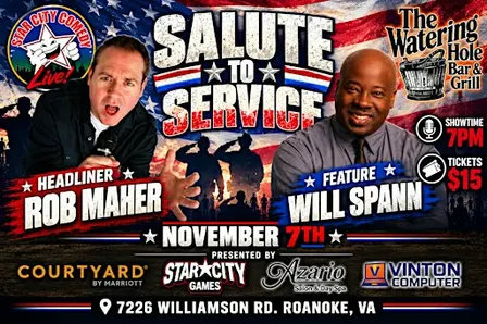 Star City Comedy presents Salute To Service