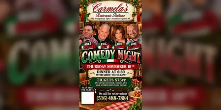 COMEDY NIGHT AT CARMELA'S