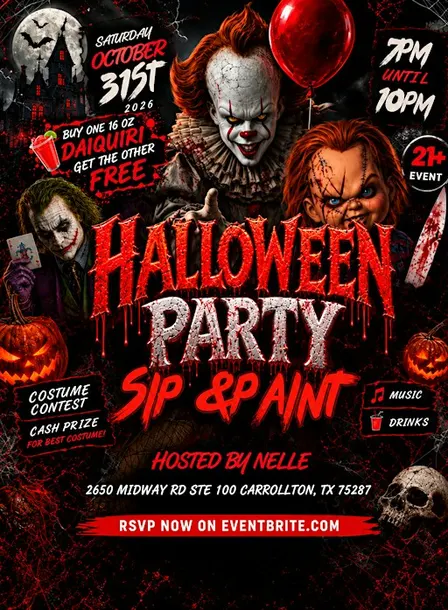 Halloween Sip &Paint