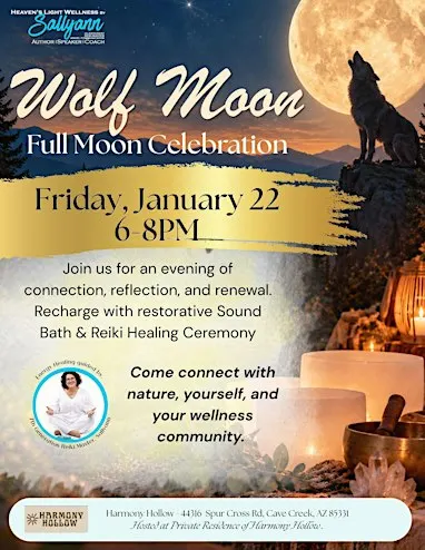 Wolf Full Moon Celebration: Honor Your Pack