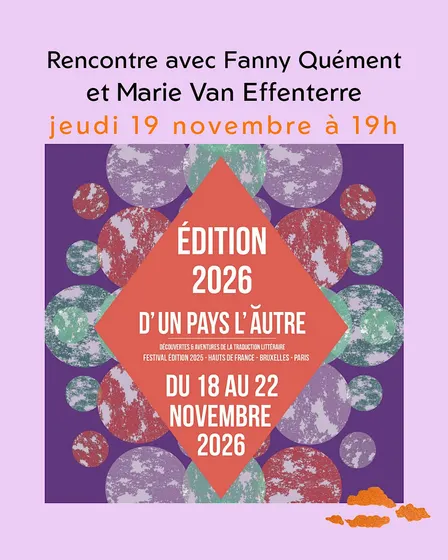 TRADUIRE LA PENSÉE avec Fanny Quément & Marie Van Effenterre