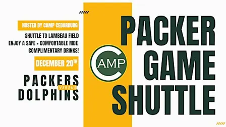 CAMP CEDARBURG SHUTTLE | PACKERS VS DOLPHINS | 12.20
