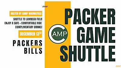 CAMP BAR SHUTTLE | PACKERS VS BILLS | 12.13