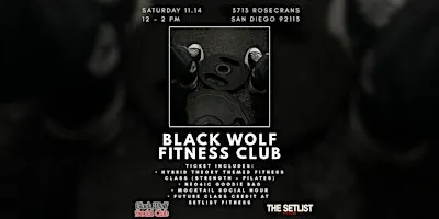 black wolf fitness club