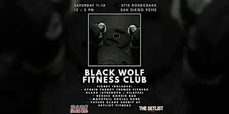 black wolf fitness club