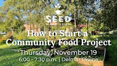 How to Start a  Community Food Project