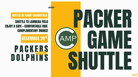 CAMP BAR SHUTTLE | PACKERS VS DOLPHINS | 12.20
