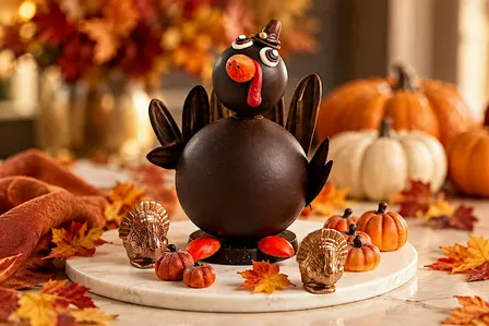 Thanksgiving Mommy & Me Chocolate Sculpture Workshop | Sweet Memories