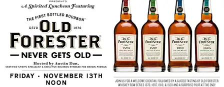A Spirited Luncheon Featuring Old Forester