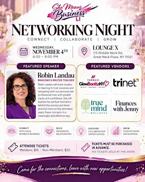 She Means Business Networking Night