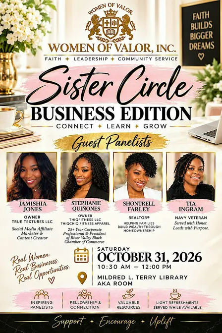 October Sister Circle: Business Edition