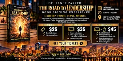 The Road to Leadership: Official Book Signing Experience