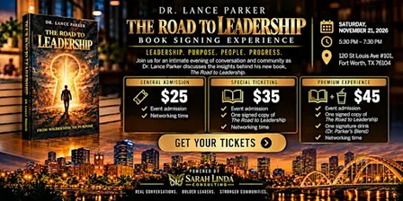 The Road to Leadership: Official Book Signing Experience