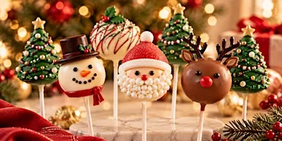 Christmas Mommy & Me Cake Pop Decorating Workshop