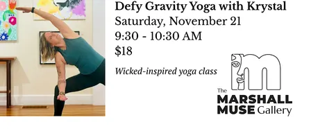 Defy Gravity Yoga with Krystal